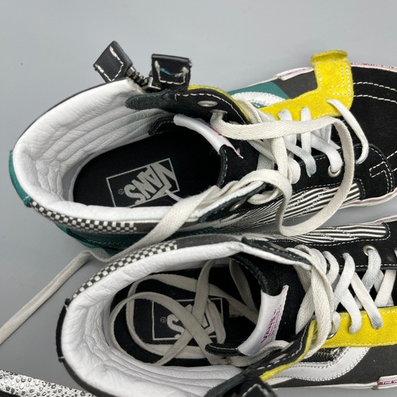 Vans Sk8 Hi Reissue Cntage Style, Eco Friendly, Cotton, Twill, Drawst 10 Mens - Picture 10 of 12